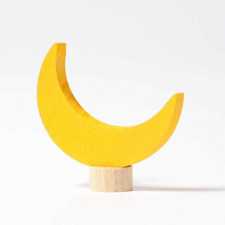 Drewniana figurka Księżyc Drewniana figurka Księżyc