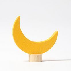 Drewniana figurka Księżyc