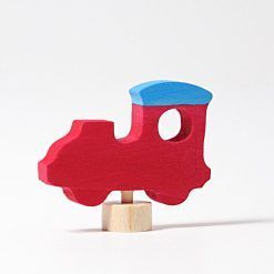 Drewniana figurka Lokomotywa