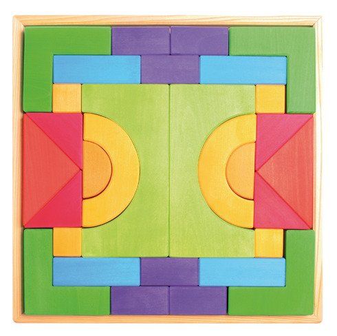 Zestaw budowlany tęczowy Zestaw budowlany tęczowy