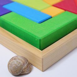 Zestaw budowlany tęczowy