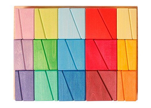 Zestaw budowlany Ukośne Bloki Zestaw budowlany Ukośne Bloki