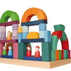 Zestaw budowlany w stylu romańskim