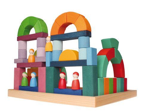 Zestaw budowlany w stylu romańskim Zestaw budowlany w stylu romańskim