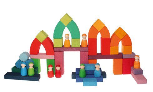 Zestaw budowlany w stylu romańskim Zestaw budowlany w stylu romańskim