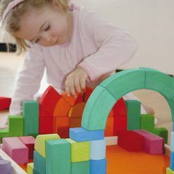 Zestaw budowlany w stylu romańskim