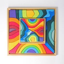 Zestaw do budowania tęczowy