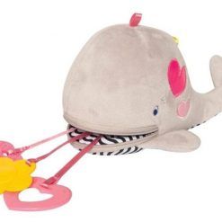 Pluszowy wieloryb z gryzakami