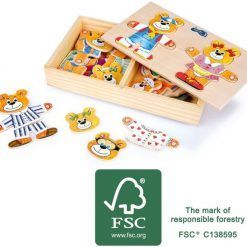 Układanka „Pan i Pani Miś