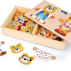 Układanka „Pan i Pani Miś