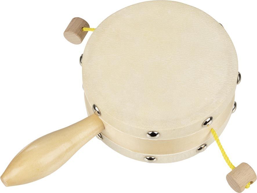 Bębenek naturalny z koralikami Bębenek naturalny z koralikami