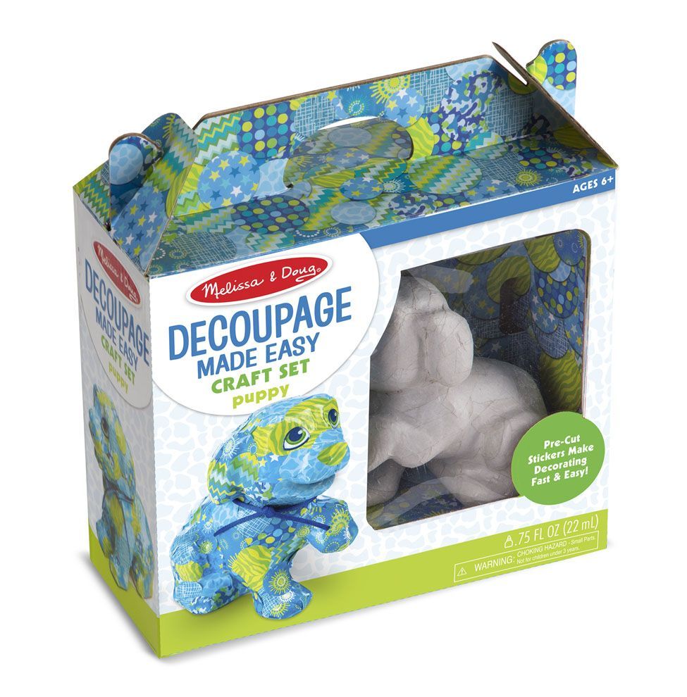 Decoupage – piesek do dekorowania Decoupage – piesek do dekorowania