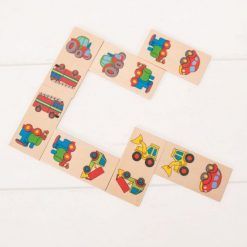 Domino obrazkowe Pojazdy