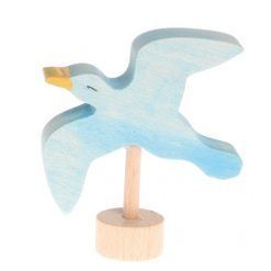 Drewniana figurka Mewa