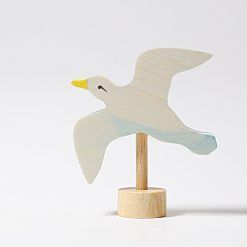 Drewniana figurka Mewa