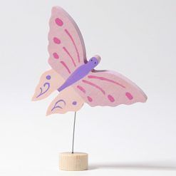Figurka Motylek różowy