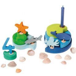 Drewniana figurka Rekin