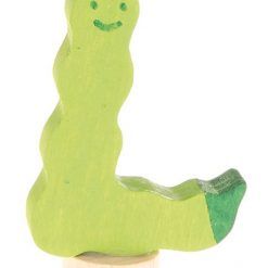 Drewniana figurka Robaczek