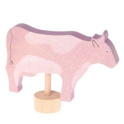 Figurka Różowa Krowa