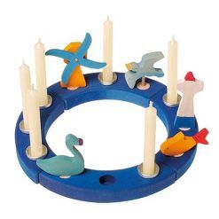 Drewniana figurka Rybka