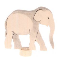 Drewniana figurka Słoń