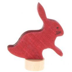 Drewniana figurka Zajączek