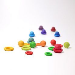 Drewniane Pierścienie tęczowe