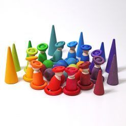 Drewniane Pierścienie tęczowe