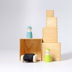 Drewniane Pudełka naturalne