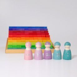 Figurki pastelowe Przyjaciele