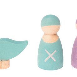 Figurki pastelowe Przyjaciele