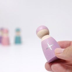 Figurki pastelowe Przyjaciele