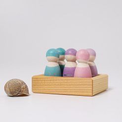 Figurki pastelowe Przyjaciele