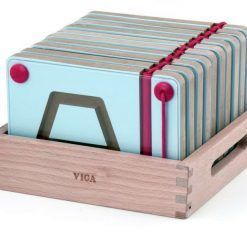 Magnetyczne kształty do nauki pisania – 10 sztuk