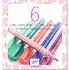 Markery brokatowe Sweet 6 sztuk