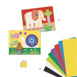 Mozaiki Słonie i ślimaki