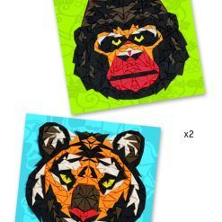 Mozaiki piankowe Tygrys i goryl