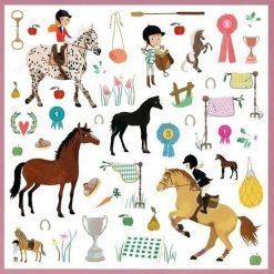 Naklejki Konie 160 sztuk