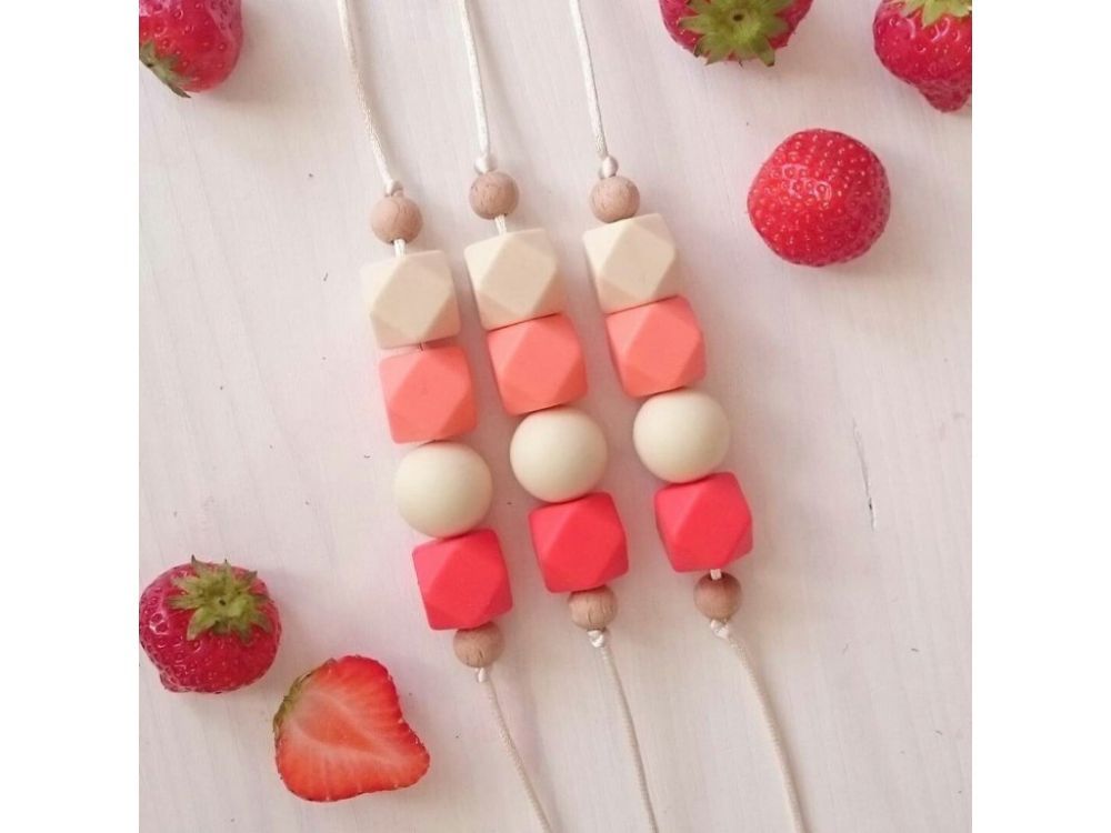 Naszyjnik silikonowy Strawberry Naszyjnik silikonowy Strawberry