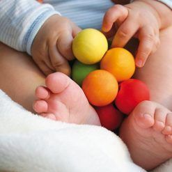 Perełki do chwytania tęczowe