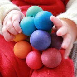 Perełki do chwytania tęczowe