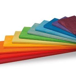 Płyty do budowania tęczowe