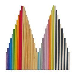 Płyty do budowania tęczowe