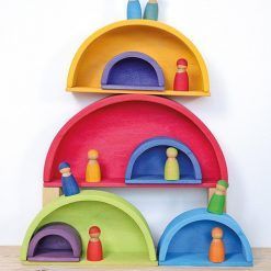 Płyty do budowania tęczowe