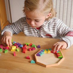 Puzzle wpisane w ośmiokąt