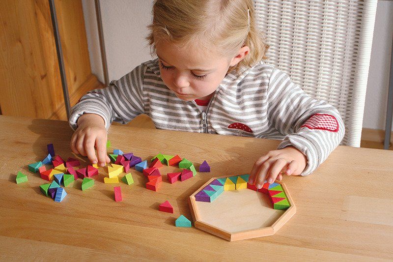 Puzzle wpisane w ośmiokąt Puzzle wpisane w ośmiokąt