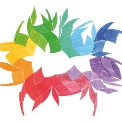 Spirala w kole tęczowa