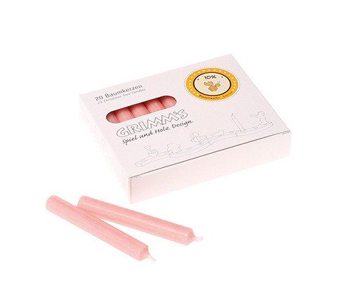 Świece z woskiem pszczelim różowe Świece z woskiem pszczelim różowe