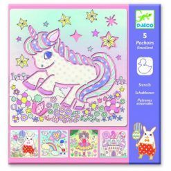 Szablony do odrysowywania Jednorożce