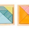 Tangram pomarańczowo-różowy